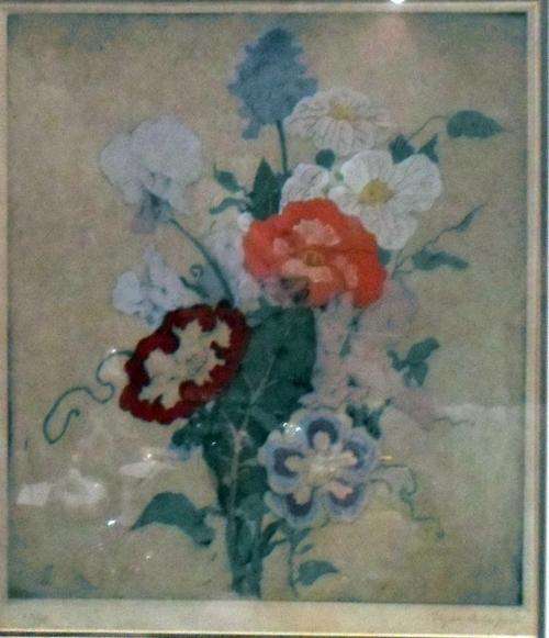 Elyse Ashe Lord - A colored litho print - Limited edition- - Invest now!! -